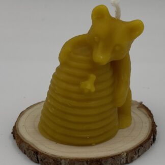 4- small Bear with Hive Candle