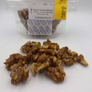 Honey Caramel Walnuts, 6oz bagged